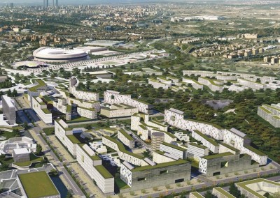 Desarrollo dossier de candidatura Olímpica Madrid 2016 – Villa Olímpica